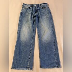 American Eagle Jeans Mens 29x32 Blue Classic Bootcut Denim Pockets‎ Y2K
